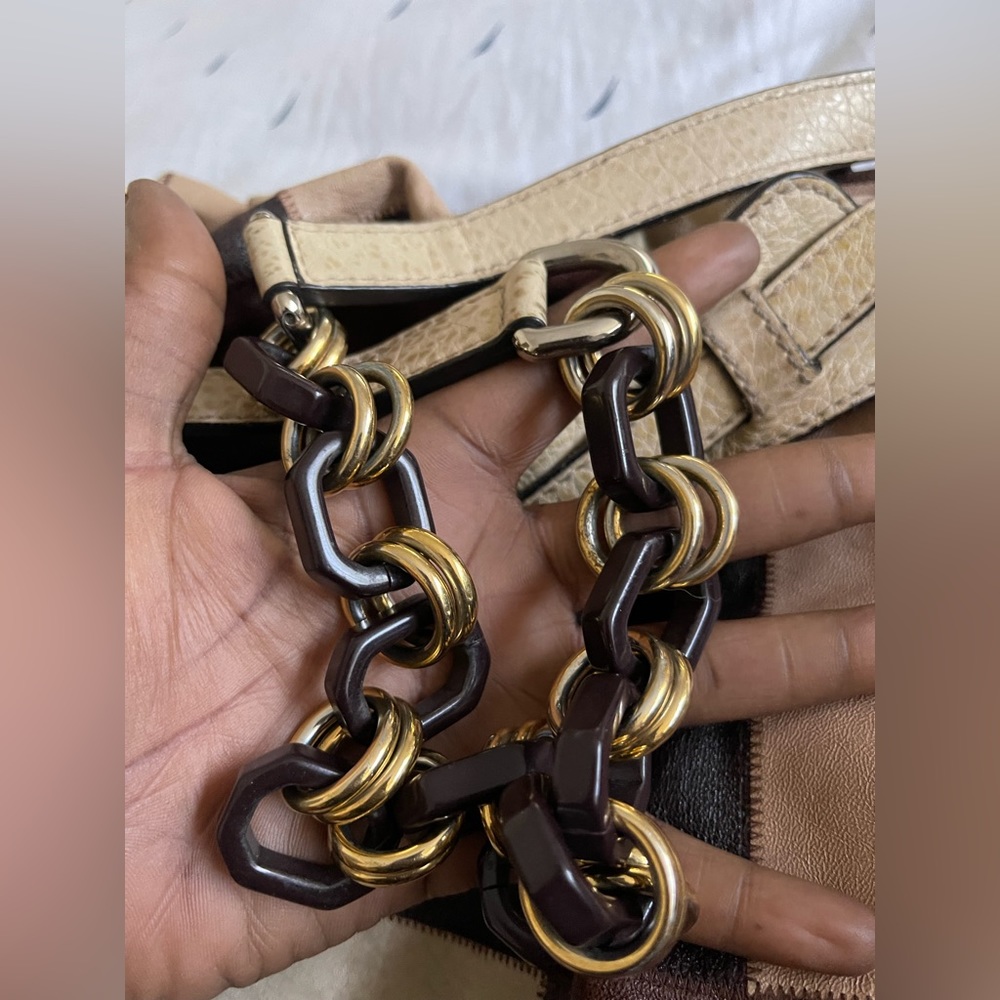 Vintage 70’s Dolce and Gabbana multicolored patchwork leatherMiss day and night - Picture 8 of 16